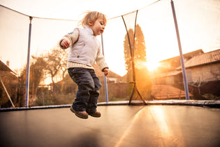  Girl Jumping Trampolines Australia