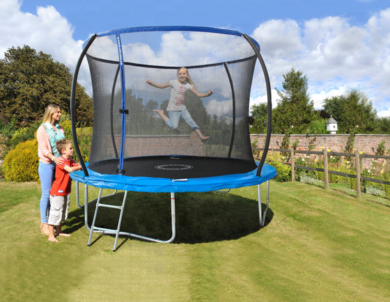 Complete Backyard Bundle - 10ft Trampoline PLUS North Peak Swing Set