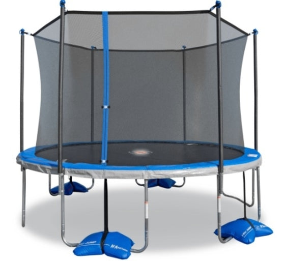 12ft Trampoline and 6-Pole Enclosure