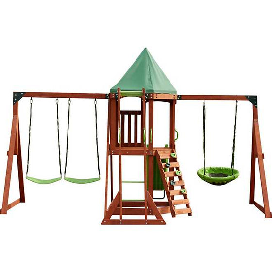 Paradise Peak Swing Set