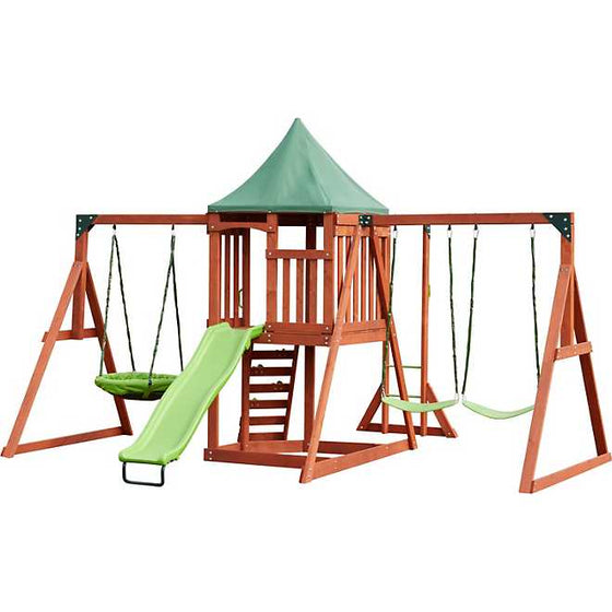 Paradise Peak Swing Set