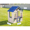Kids Wooden Cubby House Dimensions